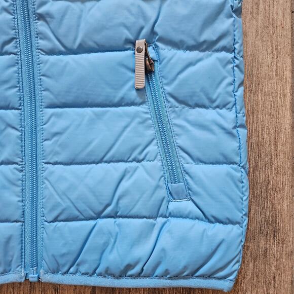 Hanna Andersson Superlight Down Puffer Vest Size 120 6-7 Blue Packable NEW - Picture 3 of 9